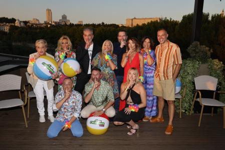 Chelo Garcia Cortes,Belen Esteban,Victor Sandoval,Lydia Lozano,David Valdeperas,Marta Riesco,Kiko Hernandez,Maria Patiño in Madrid 23 July 2024
