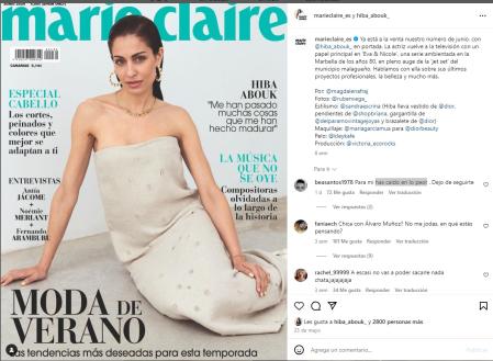 El remedio de Hiba Abouk ante las críticas