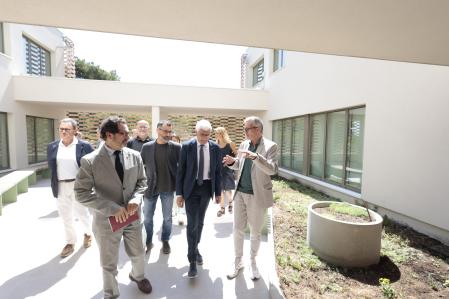 Inauguración del nuevo centro de investigación en salud emocional, con el conseller de Salut, Manel Balcells, en el centro