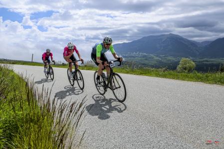 Durante toda la segunda mitad del recorrido, intentamos mantener un ritmo alto y constante.