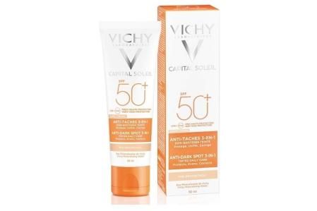 Vichy - Protector anti-manchas 3 en 1 spf 50+