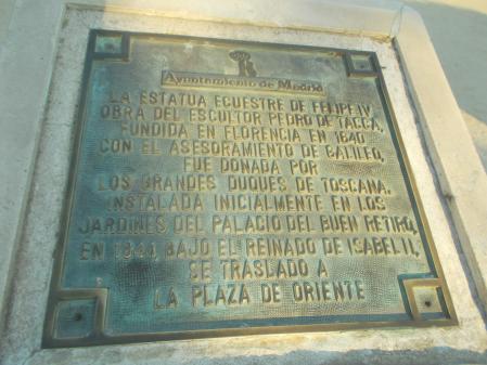 Estatua ecuestre del rey Felipe IV.