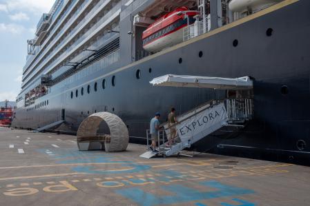Los cruceros no esperan, por lo que es imprescindible respectar los horarios de reingreso al buque