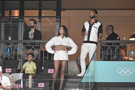 Chrissy Teigen y John Legend en los Juegos Olímpicos de París