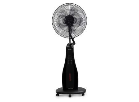 CREATE / AIR MIST/Ventilador de Pie Oscilante Negro con Nebulizador de Agua
