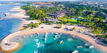 Playa de Benoa, en Bali