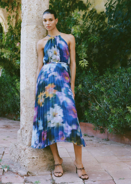 Vestido de la nueva colección de fiesta de Mango