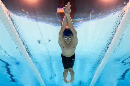 Léon Marchand ganó ayer dos oros más para Francia