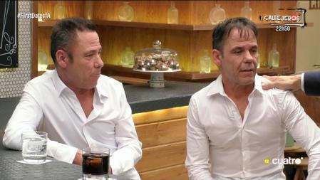 Antonio y Manolo en 'First Dates'