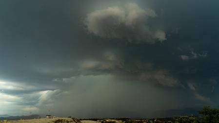 Tormenta en el norte de Osona.