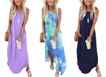 AUSELILY Vestidos Largos Verano Mujer 2024