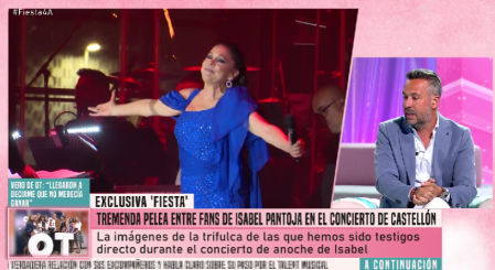 Kike Calleja habla de Isabel Pantoja en 'Fiesta'