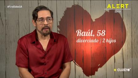 Raúl en 'First Dates'