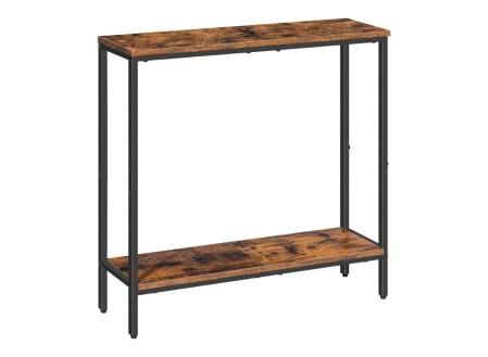 HOOBRO Mesa Consola Estrecha, Mesa Auxiliar