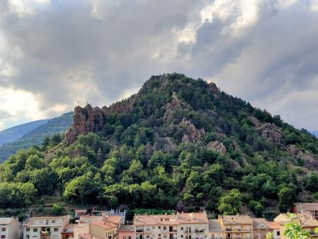 Vista de la montaña Roca de la Cruz.