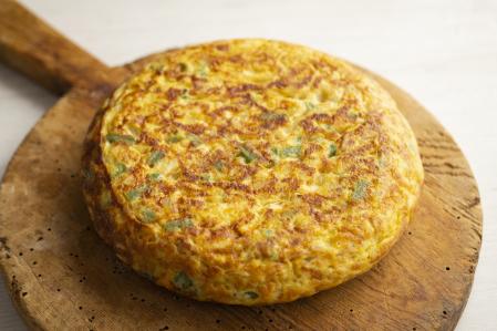 Tortilla de calabacín