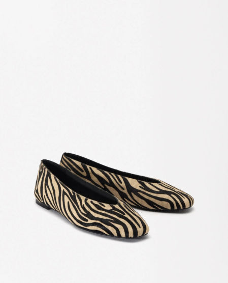 Bailarinas con estampado cebra de Parfois