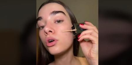 Martina Canales durante el vídeo&nbsp;