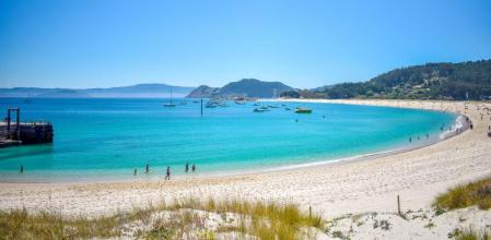 Playa de Rodas, en el parque nacional de las Islas Cíes Getty&nbsp;