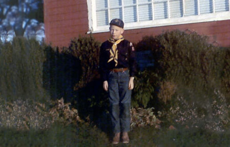 Robert 'Bobby' Lee Yates, de niño