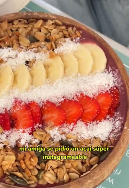 Uno de los platos que pidieron