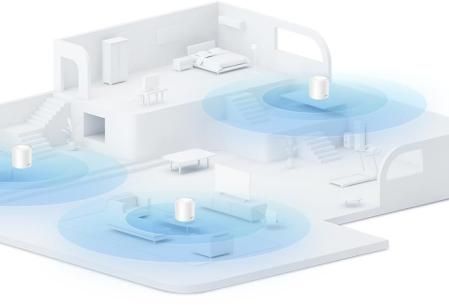 Puedes colocar los dispositivos en diferentes habitaciones y tendrás una misma red
