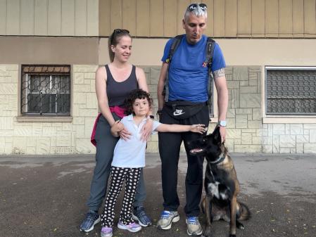 A Freya la adoptaron Esther y su pareja con seis meses