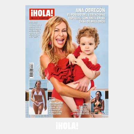 Ana Obregón y su nieta Anita protagonizan la portada de la revista ¡Hola!, que ha salido a la venta el miércoles 21 de agosto del 2024