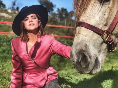 A la actriz le apasionan los animales