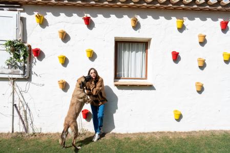 Para la actriz los animales son muy importantes