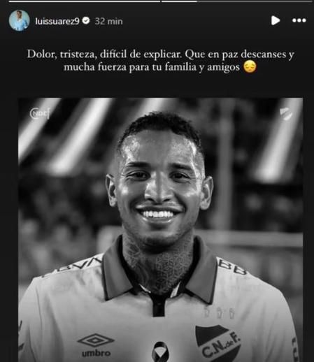 La despedida de Luis Suárez a Juan Izquierdo