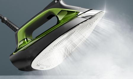 La suela Microsteam 400 HD permite una mejor distribución del vapor