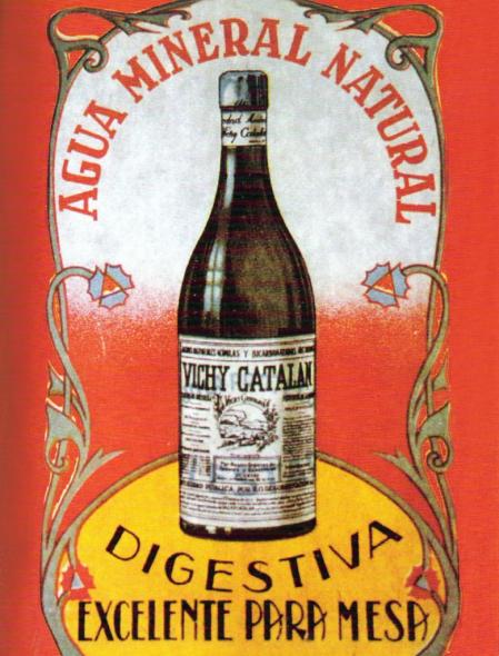 Anuncio de Vichy Catalán en los años 20