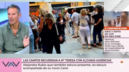 Joaquín Prat sentencia la vuelta de Alejandra Rubio a la televisión