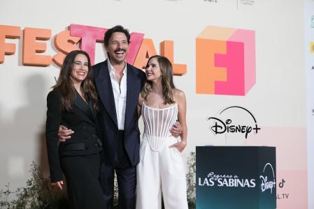Celia Freijeiro, Andrés Velencoso y Natalia Sánchez