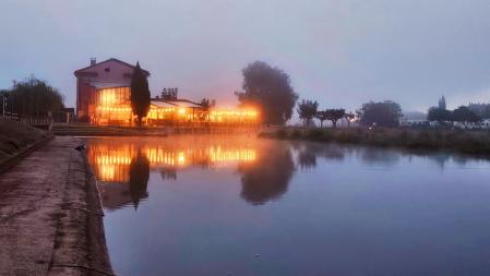 Parc de l'Agulla, antes de la niebla.