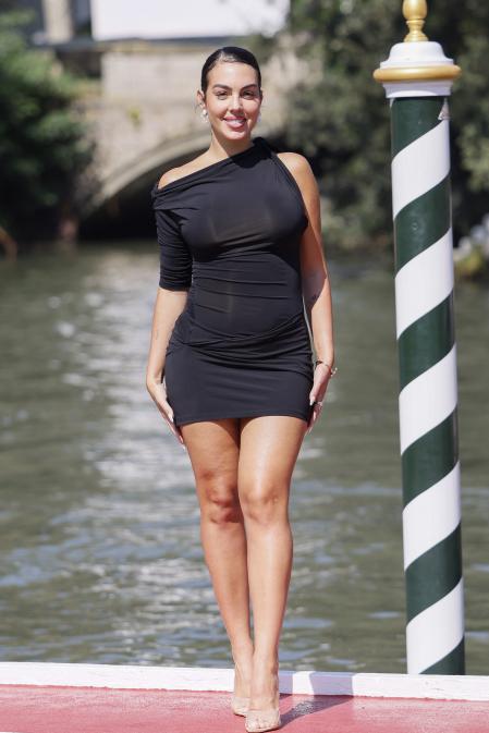 Georgina Rodríguez llega a la 81 edición del Festival de Cine de Venecia