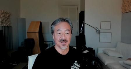 Hironobu Sakaguchi durante la entrevista con 'Guyana Guardian'