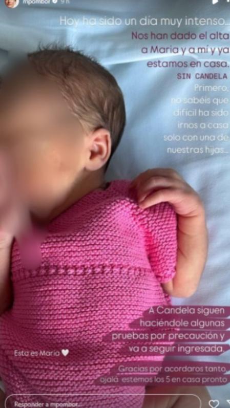 Marta Pombo recibe el alta hospitalaria