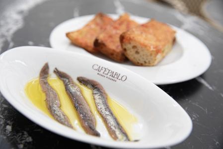 Las anchoas de Cafe Pablo, en el Museo Picasso
