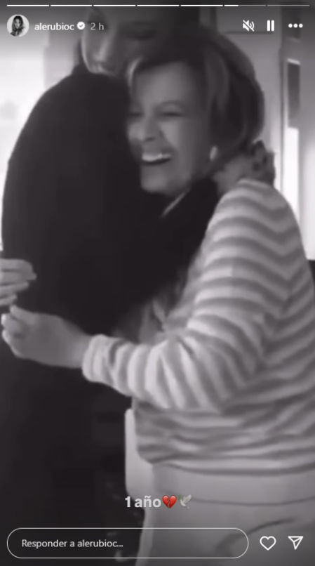 El emotivo vídeo muestra a María Teresa Campos abrazando a su nieta Alejandra Rubio