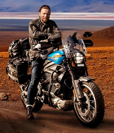 Ewan McGregor en la serie 'El mundo en moto'