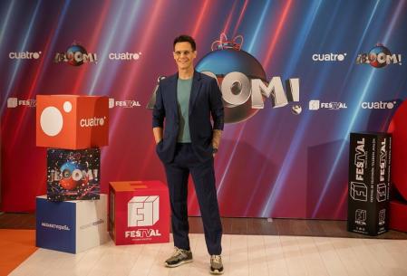 Christian Gálvez, en la presentación celebrada en el FesTVal