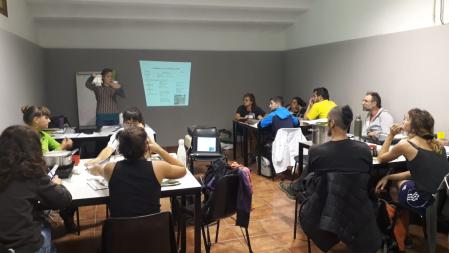 Una clase de la escuela de pastores en el Pallars Sobirà