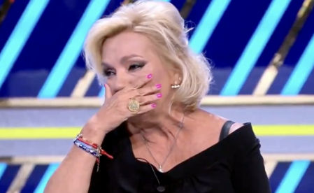 Carmen Borrego quedó muy tocada tras la intervención de su hijo