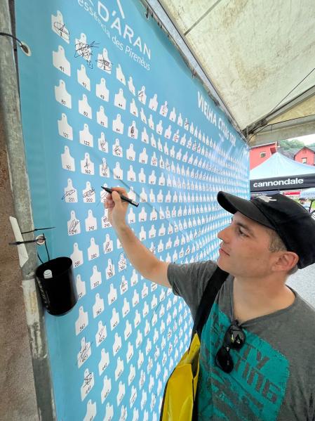 La singularidad y ubicación estratégica de la Vall d’Aran hicieron que la prueba se convirtiera en punto de encuentro de amantes de la bici