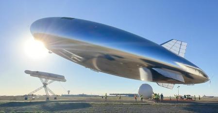 El espectacular zepelín solar para llevar conexión a Internet a zonas remotas.