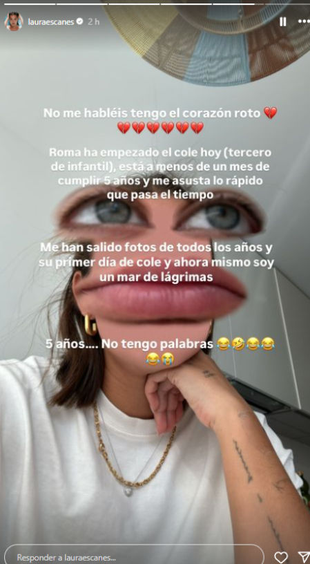 Laura Escanes habla de su hija