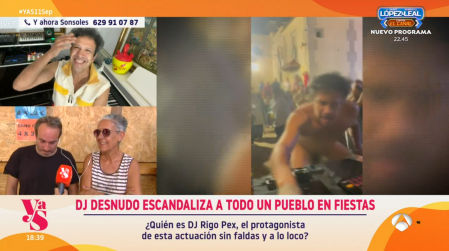 El DJ Rigo Pex explicó en Y ahora Sonsoles que se dejó llevar por 