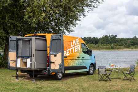 El Nissan Interstar Camper monta un módulo que no requiere homologación&nbsp;